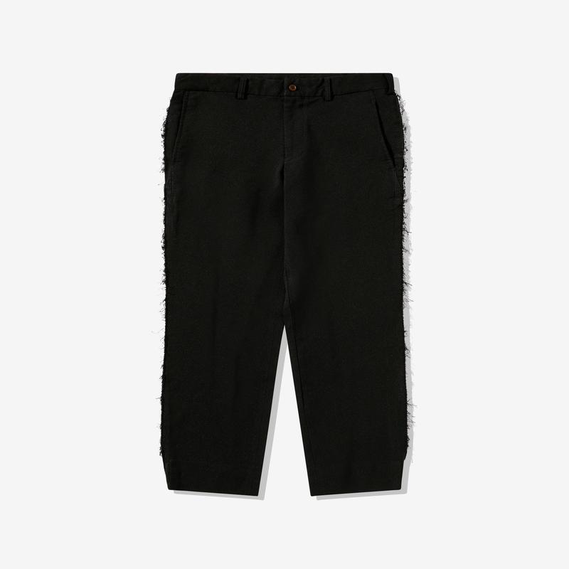 Black Comme Des Garons - Raw Side Seam Trouser - (Black)