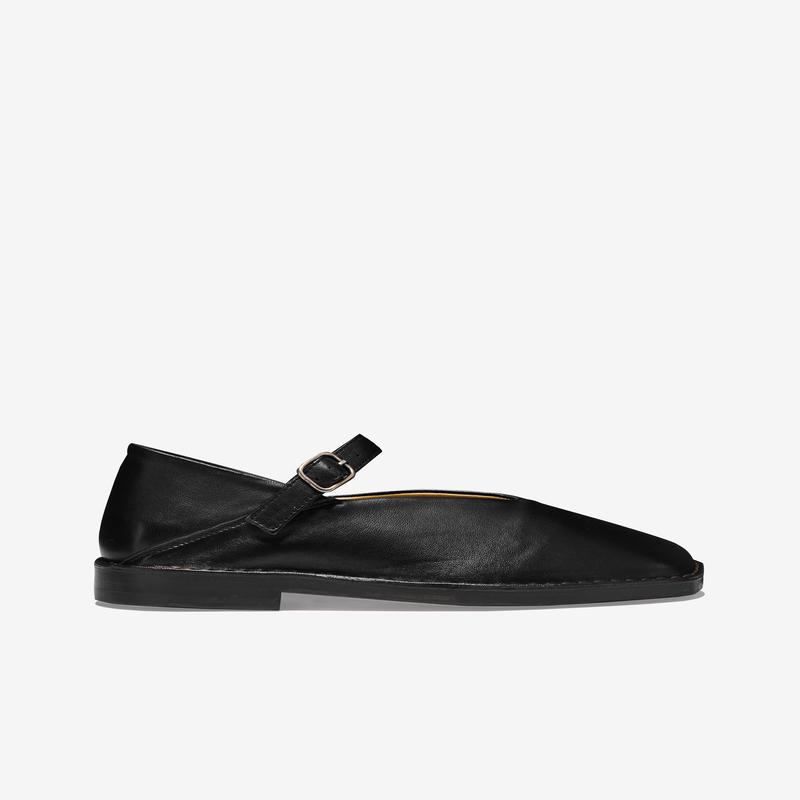 Lemaire - Womens Ballerina Shoes - (Black)
