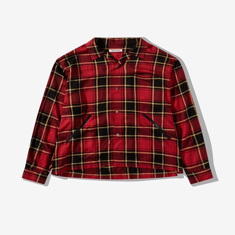 Undercover - Mens Check Shirt - (Red)