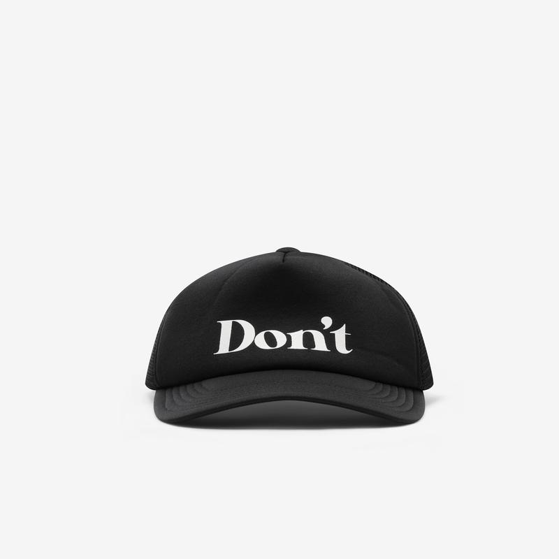 Undercover - Mens Don't Trucker Cap - (Black)