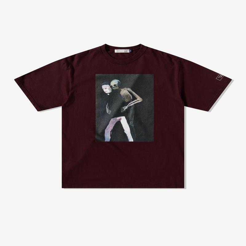 Undercover - Mens Skeleton Tee - (Dark Brown)