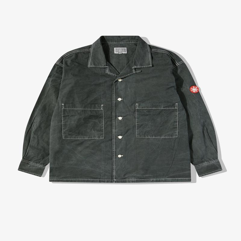 Cav Empt - Mens Washed Open Shirt Black - (Black)