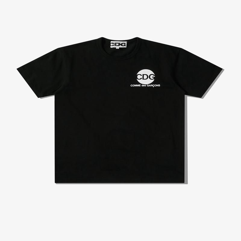 CDG - Circular Logo T-Shirt - (Black)