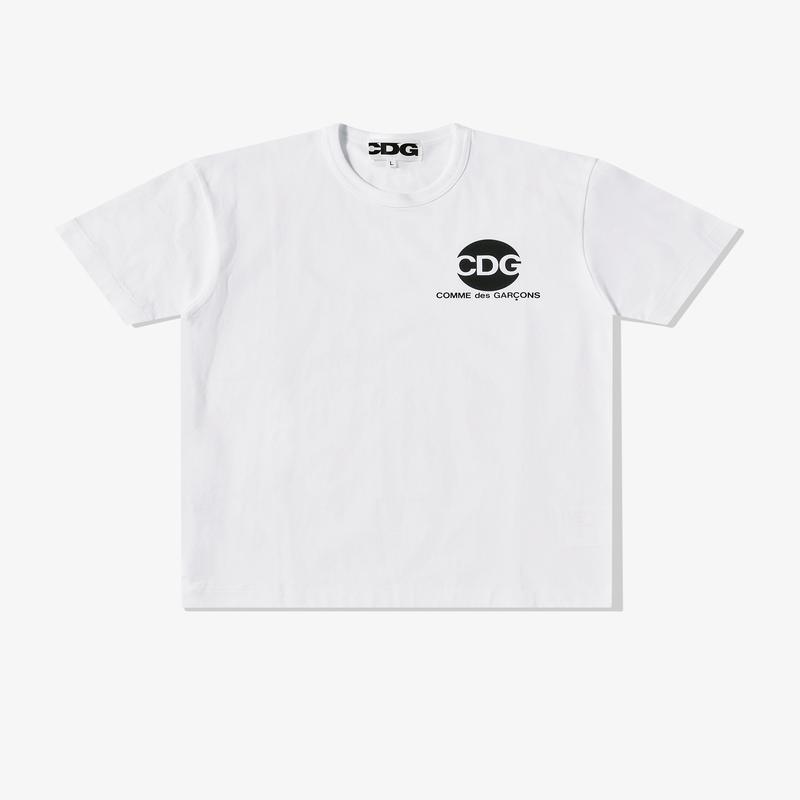 CDG - Circular Logo T-Shirt - (White)