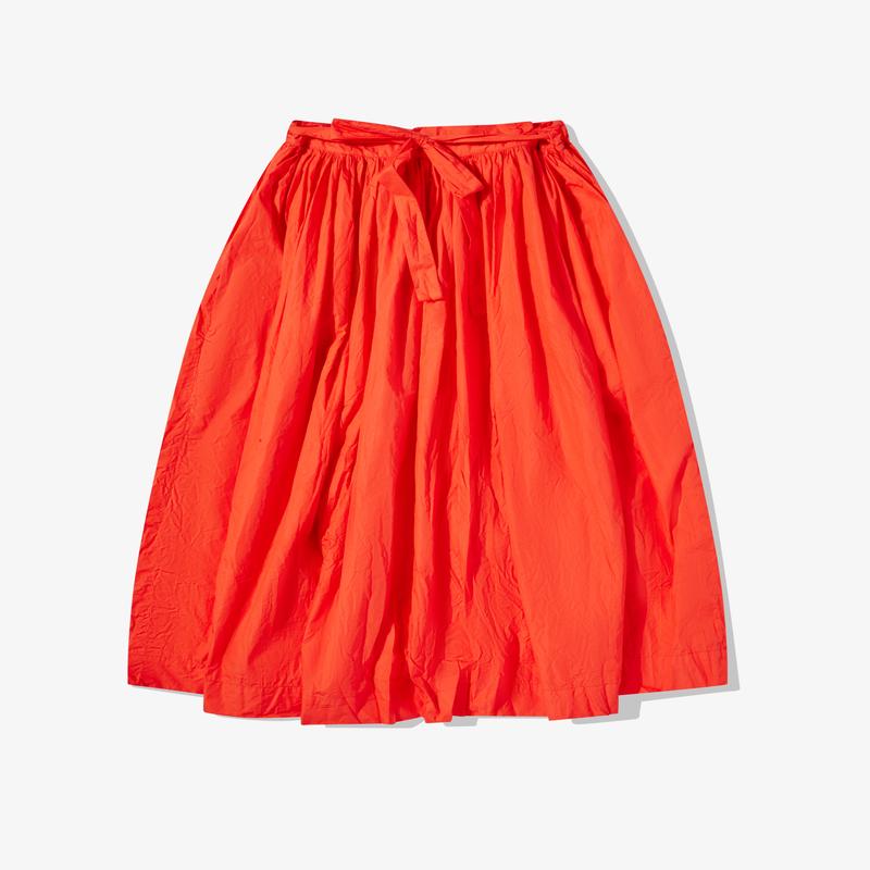 Daniela Gregis - Womens Drawcord Skirt - (Red)