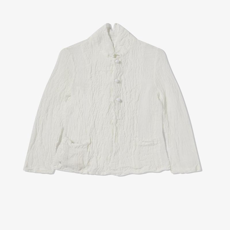 Daniela Gregis - Womens Stand Collar Jacket - (White)