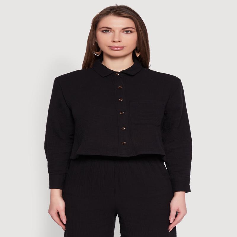 Iris Gauze Knit Shirt