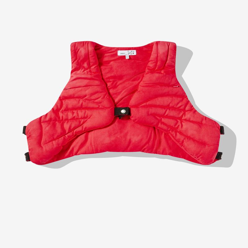 Yaku Stapleton - Mens Elli-Combat Gillet - (Pink)