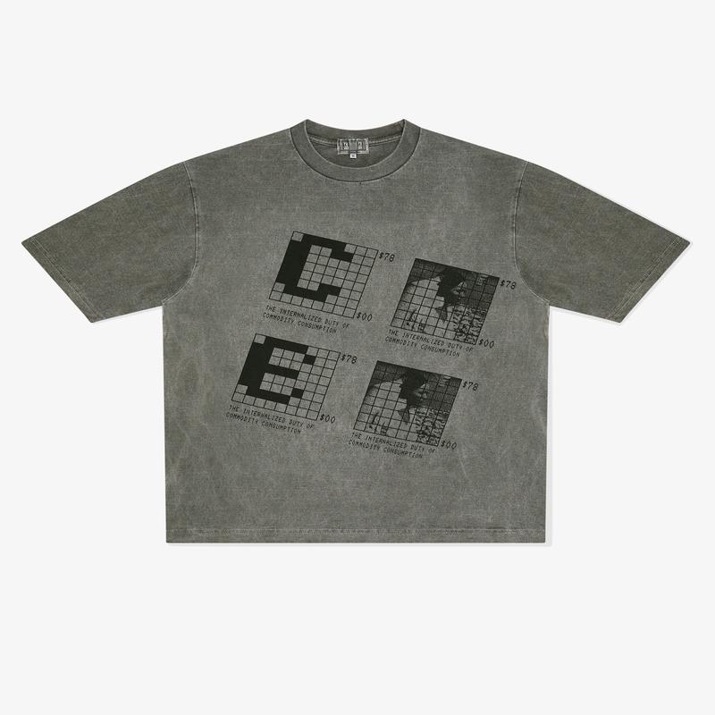 Cav Empt - Mens Overdye Internalized Duty T-Shirt - (Grey)