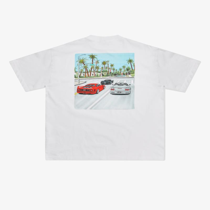 KAR L'Art De L'Automobile - Men's Enzo, F40, 550 T-Shirt - (White)