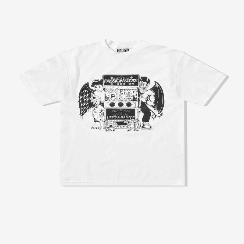 Passion - Mens Slots T-Shirt - (White)