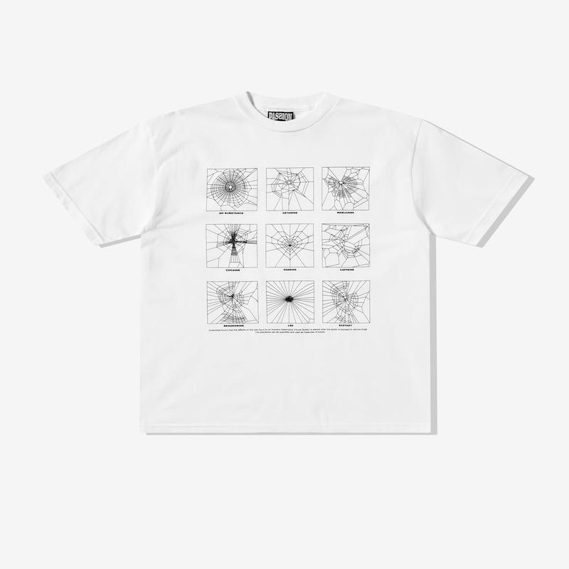 Passion - Mens Spider Study T-Shirt - (White)
