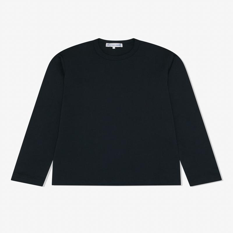 CDG Shirt Forever - Long Sleeve T-Shirt - (Navy)