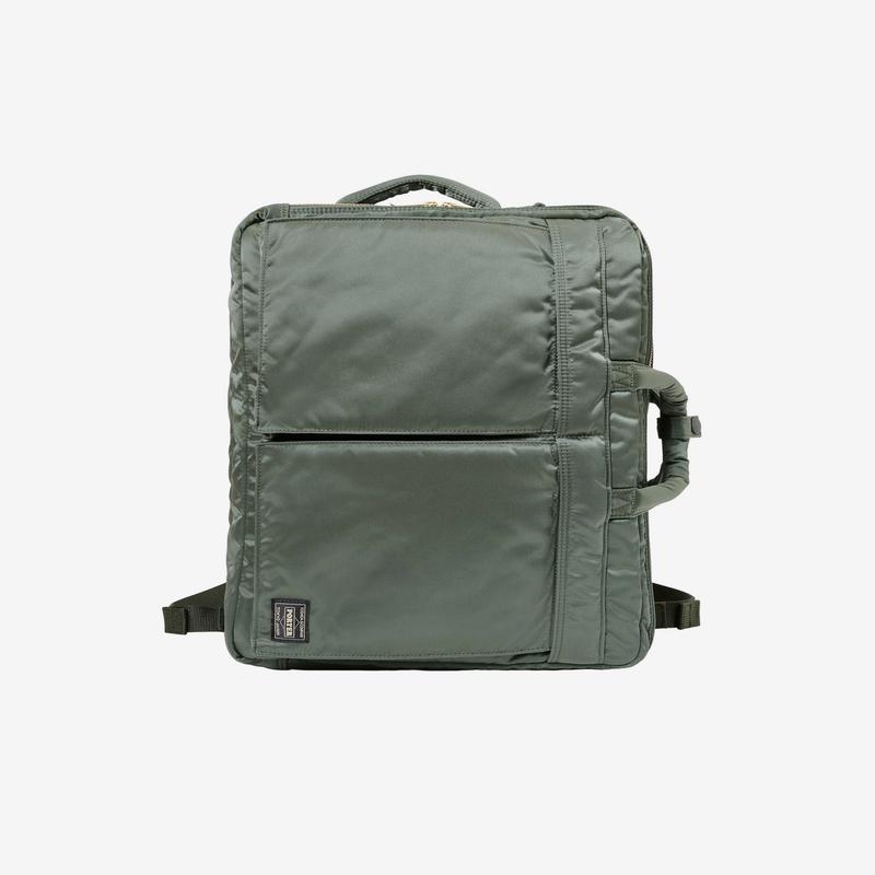 Porter Yoshida & Co. - Tanker 3Way Document Bag w Zip - (Green)