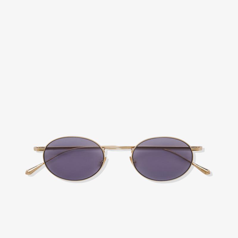 Cutler & Gross - 0001 Round Sunglasses - (Gold)