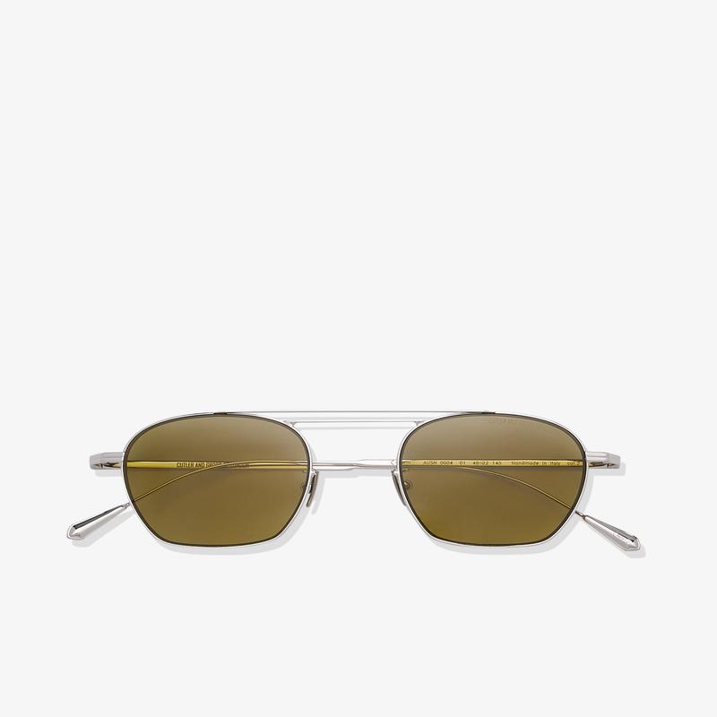 Cutler & Gross - 0004 Aviator Sunglasses - (Rhodium)
