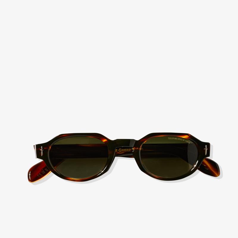Cutler & Gross - The Great Frog Lucky Diamond I Round Sunglasses - (Tortoise)