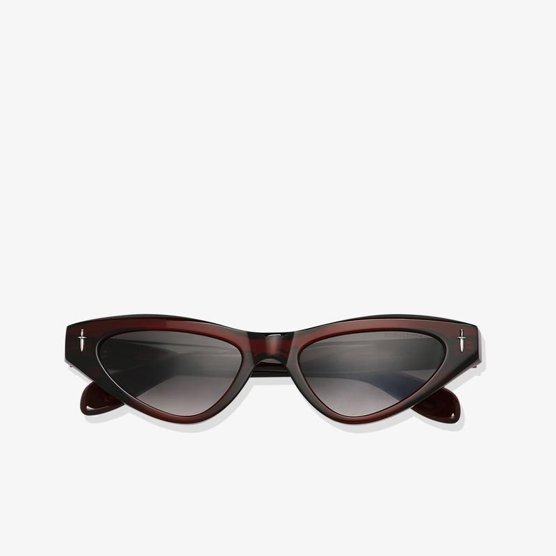 Cutler & Gross - The Great Frog Mini Cat Eye Sunglasses - (Red)