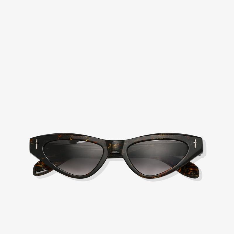 Cutler & Gross - The Great Frog Mini Cat Eye Sunglasses - (Tortoise)