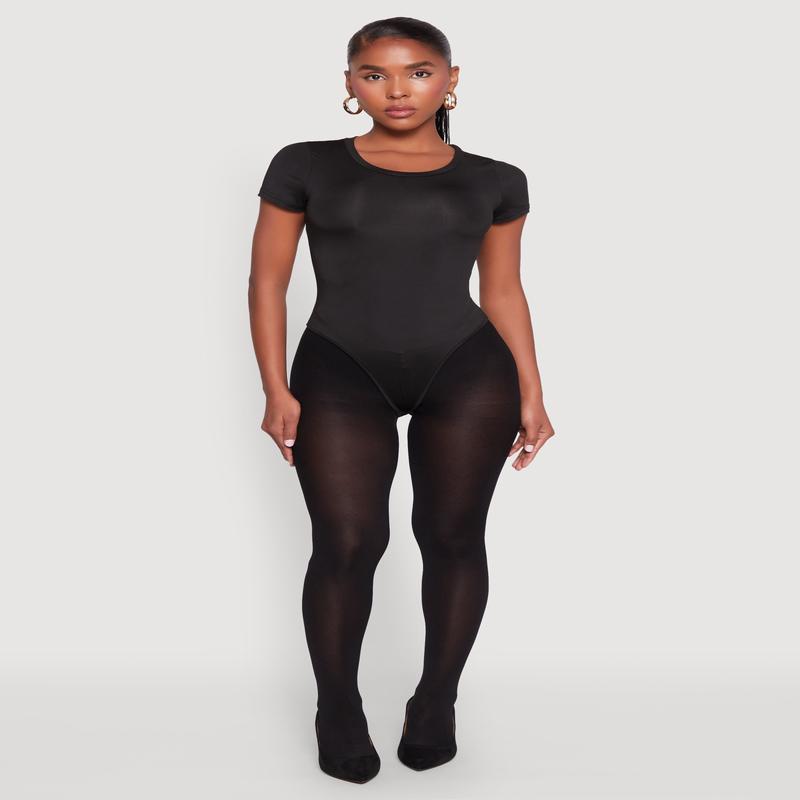 Daisy Short Sleeve Crew Neck Bodysuit