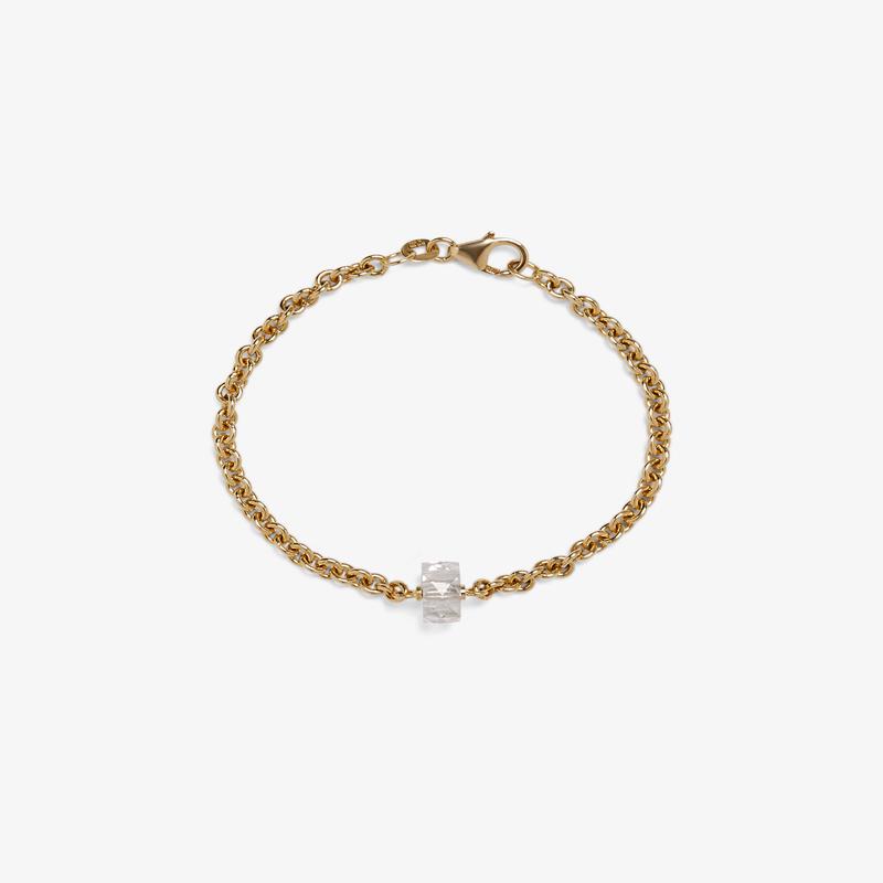 Moltke - Womens Abacus Bracelet - (Yellow Gold)