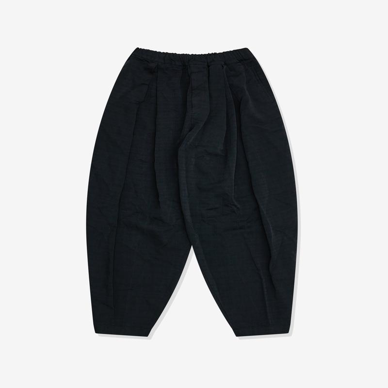 Black Comme des Garons - Unisex Check Balloon Trousers - (Black)