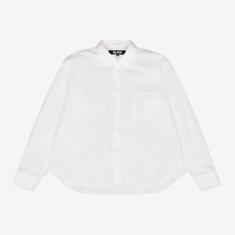 Black Comme des Garons - Unisex Cotton Shirt - (White)