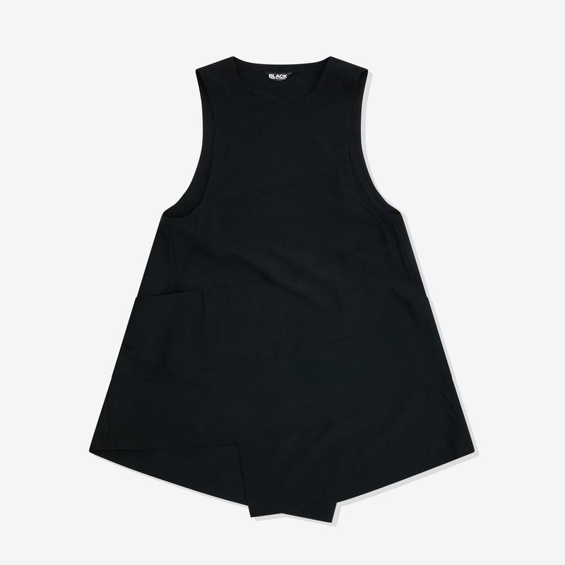 Black Comme des Garons - Unisex Slant Seam Dress - (Black)