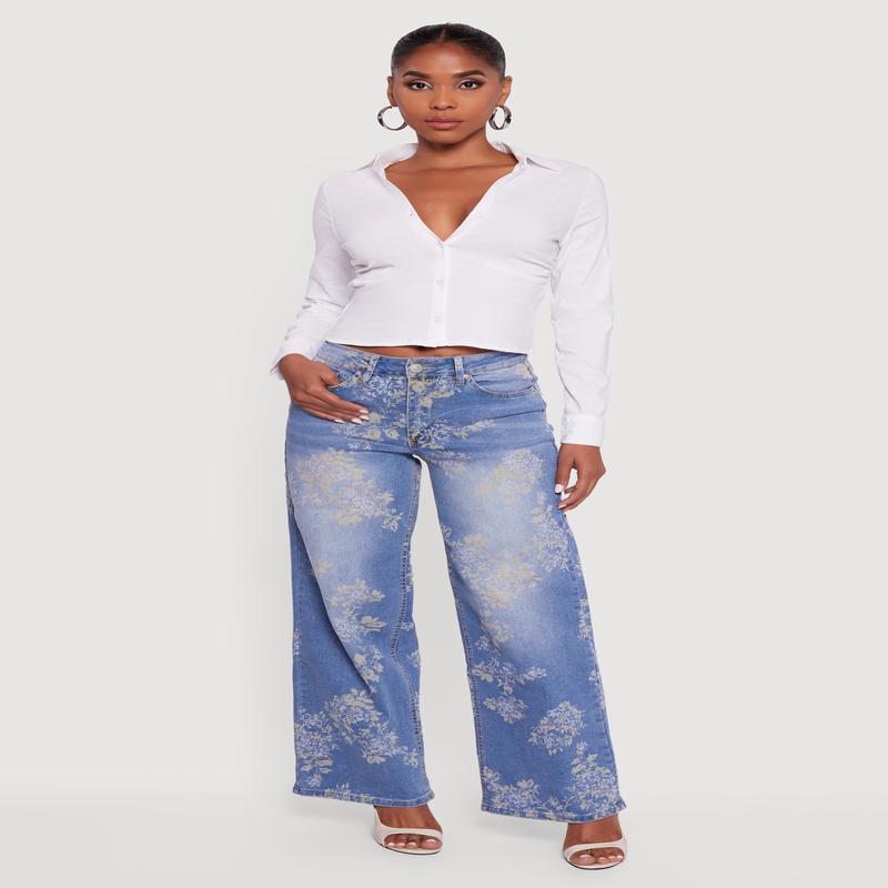 Collared Side Ruched Long Sleeve Button Front Shirt