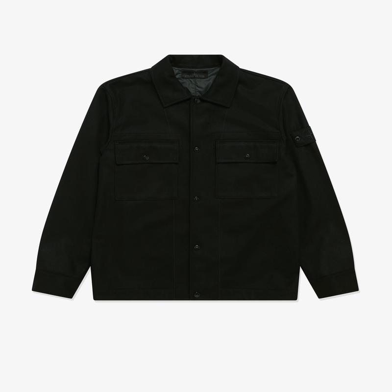 Stone Island - Mens Ghost Piece Overshirt - (Black)