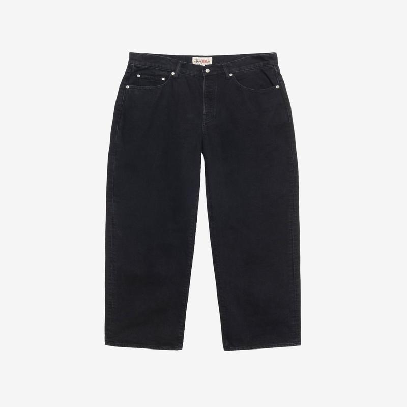 Stssy - Mens Big Ol Jean Denim - (Black)