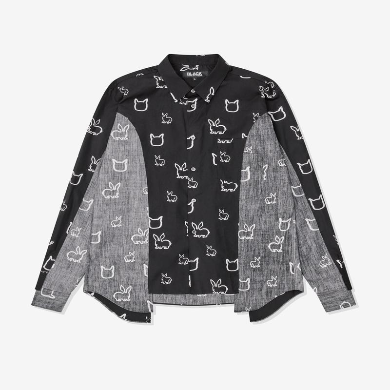 Black Comme des Garons - Filip Pagowski Print 5 Shirt - (Black)