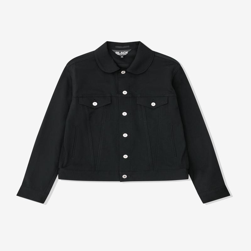 Black Comme des Garons - Trucker Jacket - (Black)