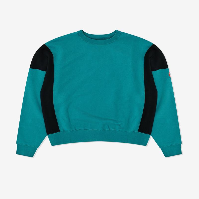 Cav Empt - Mens Side Colour Crew Neck - (Green)