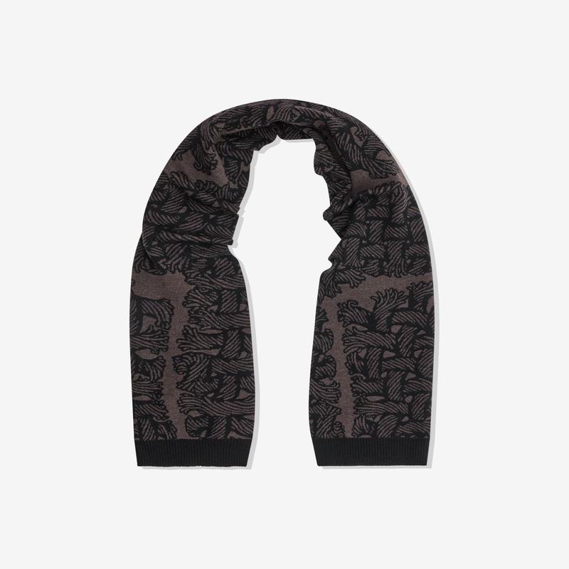 Christopher Nemeth - Mens Scarf - (Dark Brown)