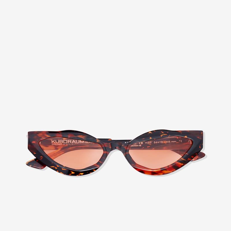 Kuboraum - Mens Y8 54 Sunglasses - (Havana Stripes)