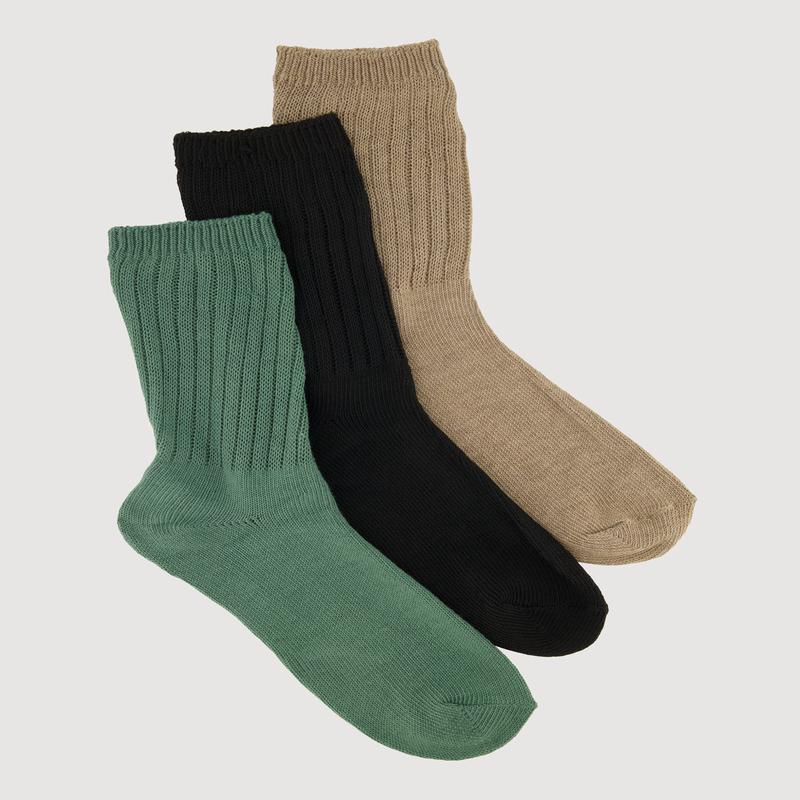 Plus Size Boot Socks 3 Pack