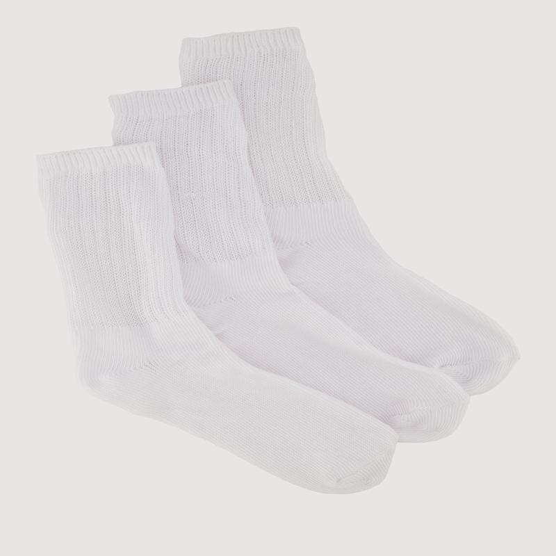 Plus Size Brushed Knit Boot Socks 3 Pack Size 10-13
