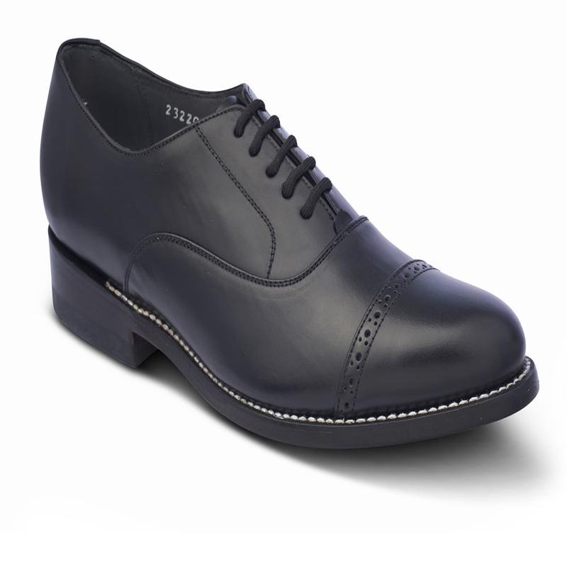 STACY PENNER - Black Cap Toe (C1237)