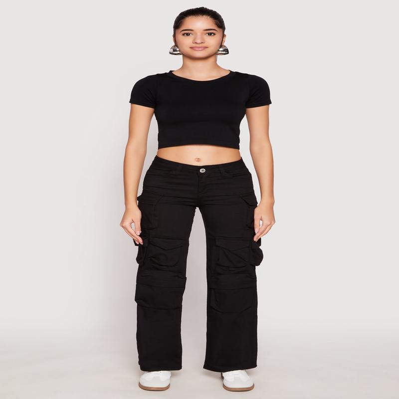 VIP Twill Straight Leg Cargo Pants