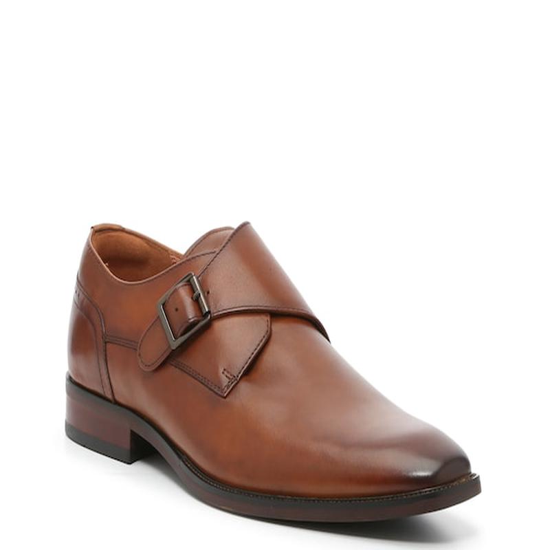 FLORSHEIM - (A2500) Sorrento Single Monk Strap (Cognac)