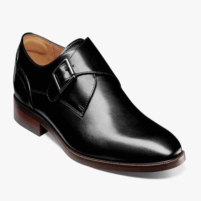 FLORSHEIM - (C2500) Sorrento Single-Monk Strap (Black)