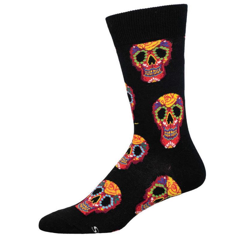 Socksmith MNC3356-BLK Skulls