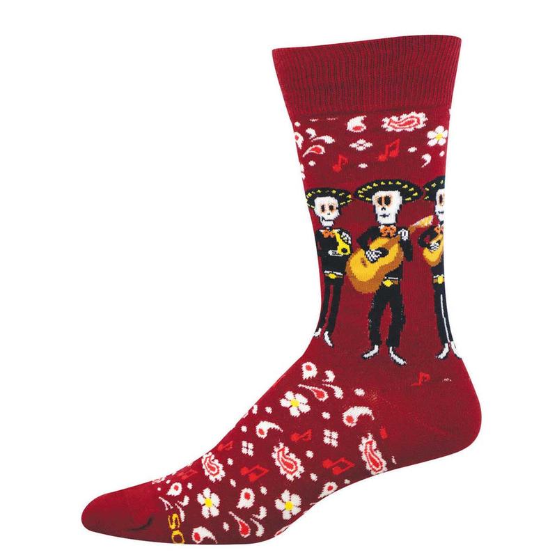 Socksmith MNC3586-Red Mariachi