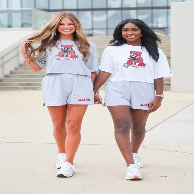 Champion Boyfriend Crop Tee Vault Elephant