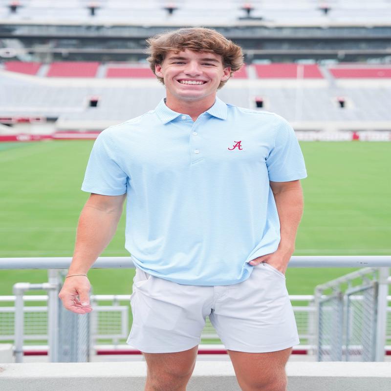 Cutter & Buck "A" Forge Eco Double Stripe Polo