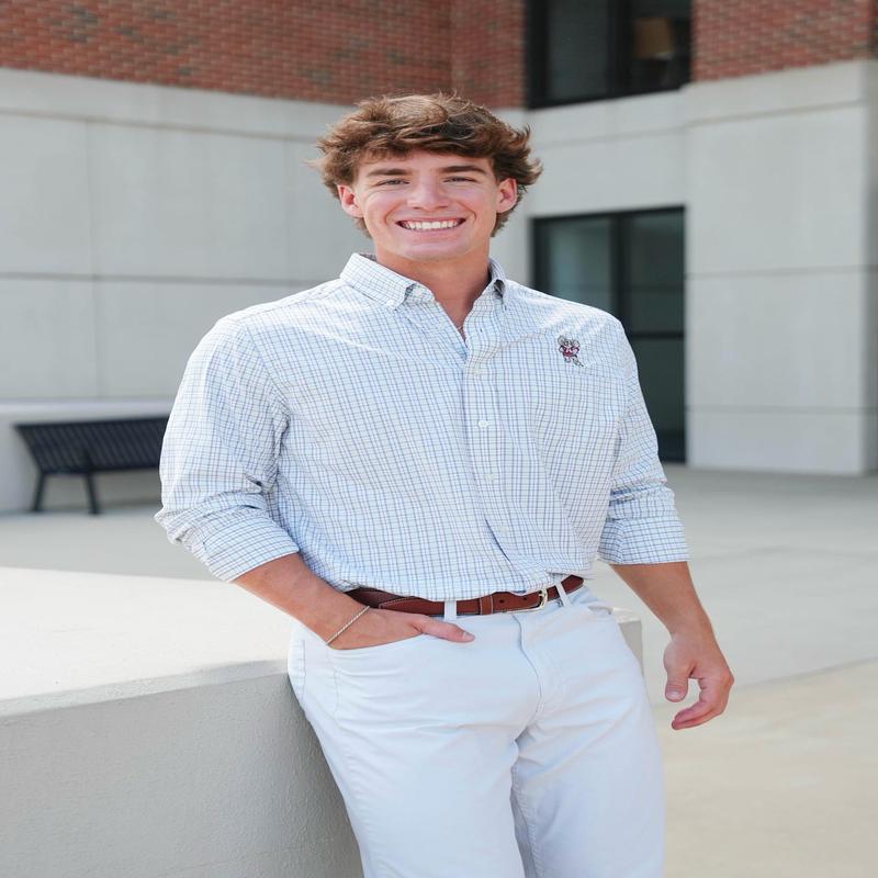 Gen Teal Bradbury Big AL Performance Button Down