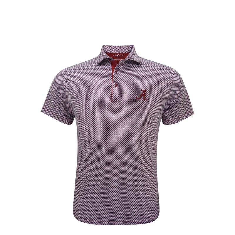 Taylor & Mick Geometric Script A Polo