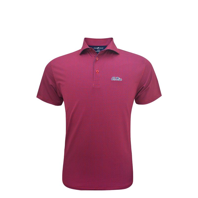 Taylor & Mick Ole Miss Script Polo