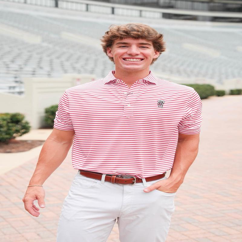 Turtleson Gus Stripe Vault 9 Polo